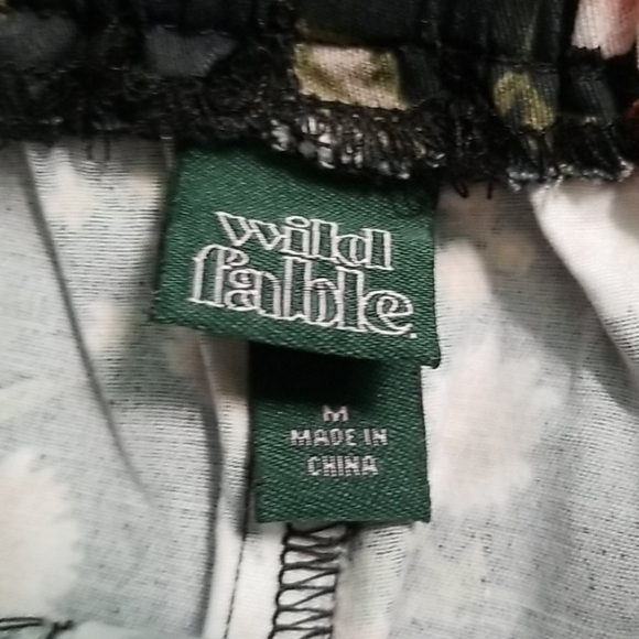 Wild Fable Shorts High Waisted Paperbag Floral Print - Picture 6 of 7